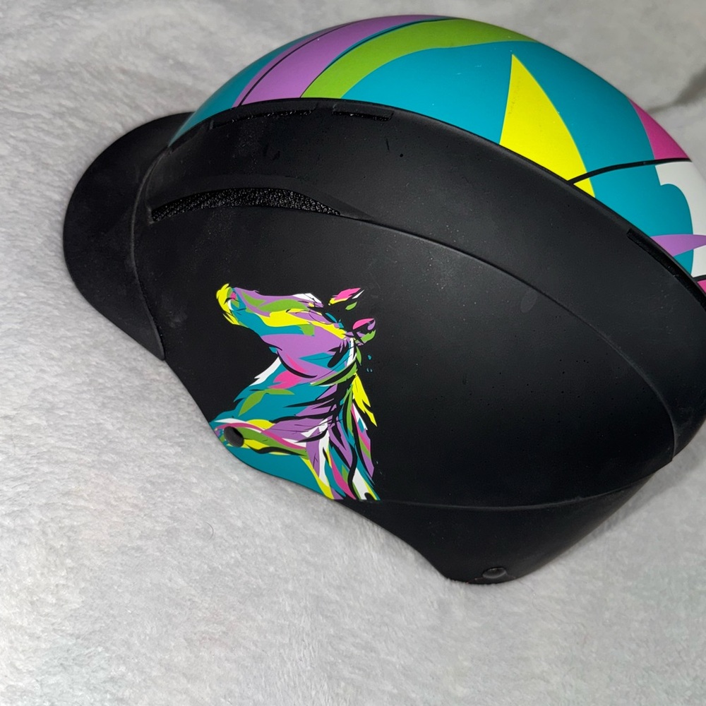 Troxel Colorful Horse Riding Helmet size children medium